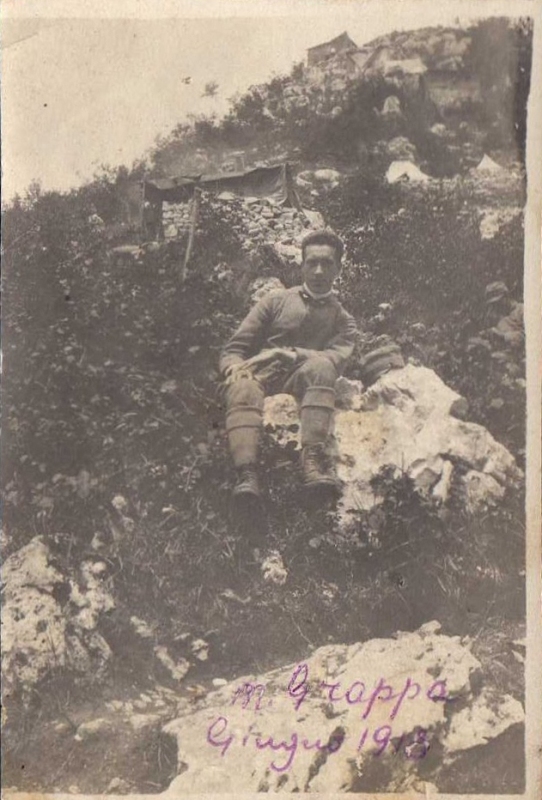 Vittorio Mazzola monte grappa giugno 1918-1
